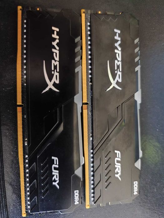 Memória RAM DDR4 KINGSTON HyperX Fury 2x8   GB - 3200 MHz - CL 16