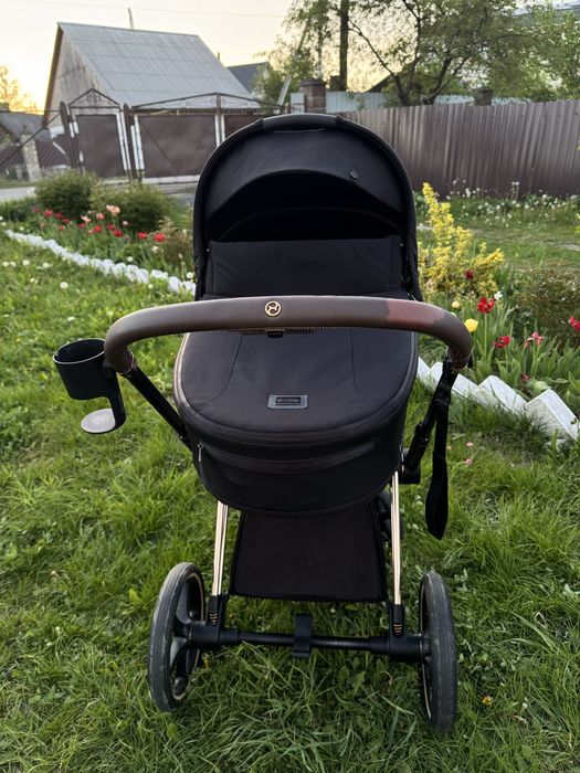 Коляска Cybex Priam 4.0 2в1 2025 року шасі Rose Gold