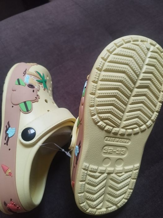 Sandały crocs sunporx dziecięce kapibrara