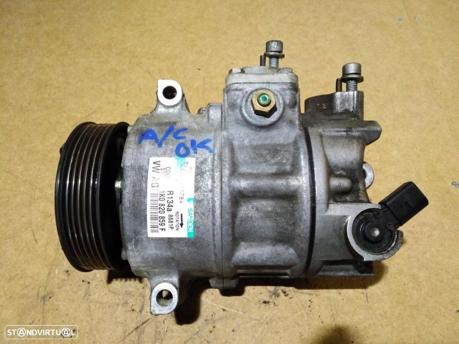 Compressor ar condicionado vw passat B6 2.0 TDI