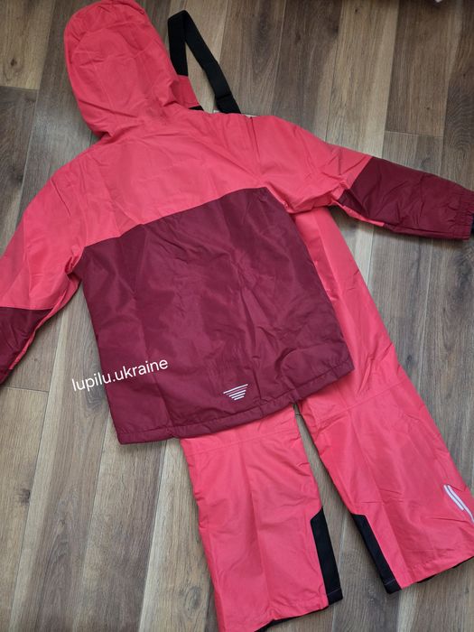 Crivit 134/140 лижний термо комплект на дівчинку комбінезон зимовий