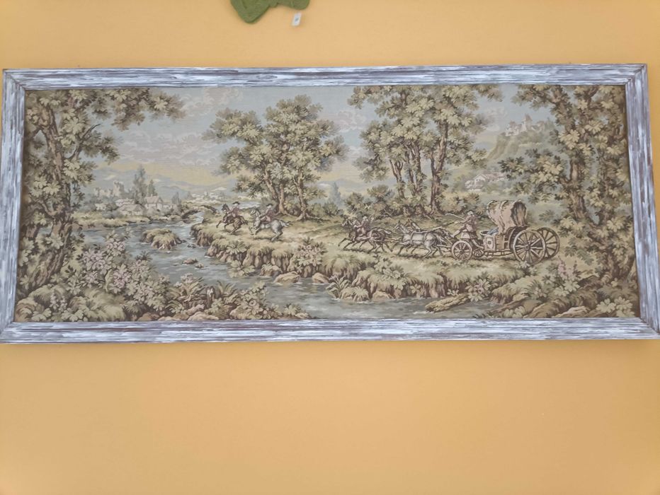 Quadro Tapeçaria de parede antiga