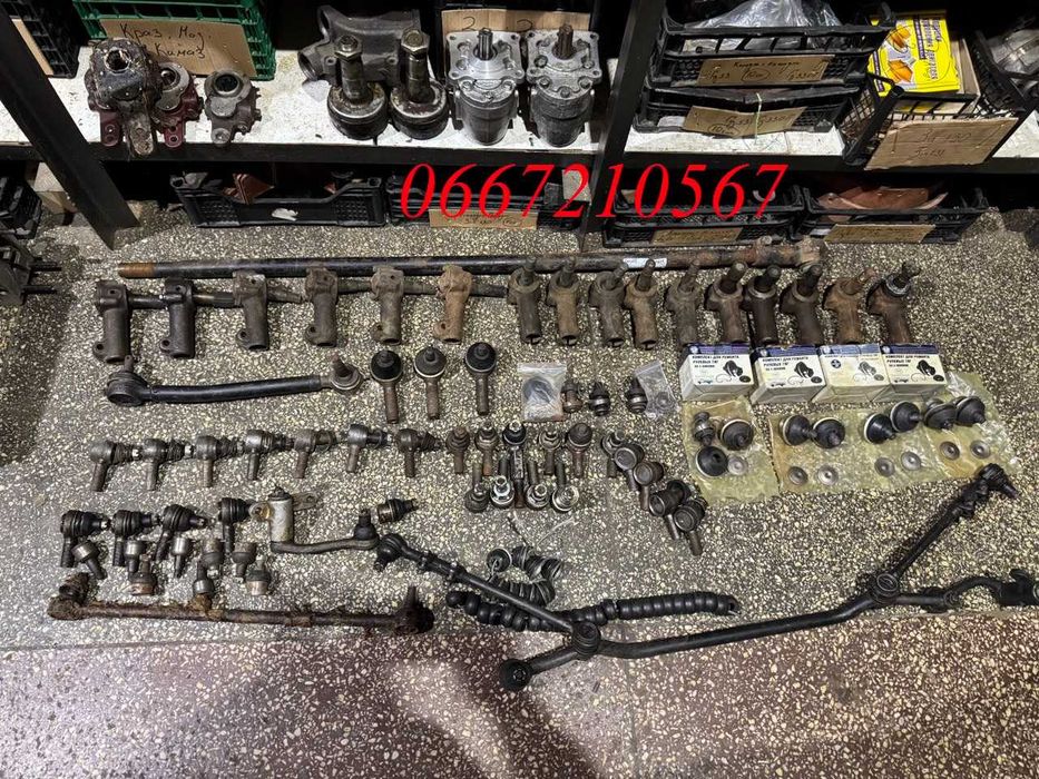 Наконечники, тяги рульові Газ 53, Газ 66, Газ 3307, Зіл, Уаз, Волга