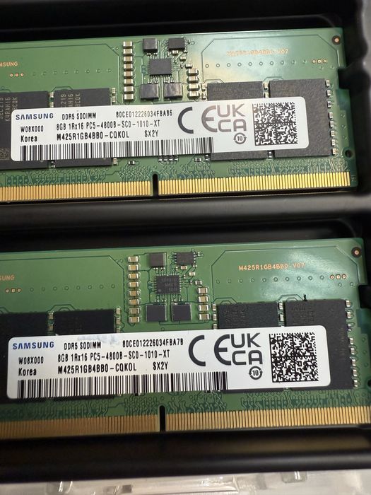 Pamiec SAMSUNG RAM 2 x 8GB 1Rx16 DDR-5 PC5-4800 B