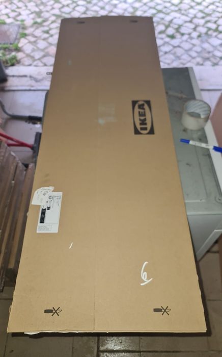 Frente de gaveta branca. Ikea