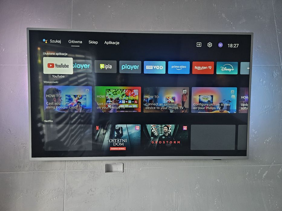 Philips 4K 58 cali Android Tv