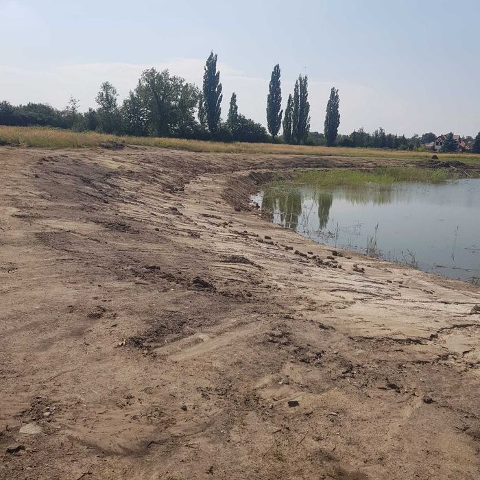 Kopanie czyszczenie stawów Wołów i okolice