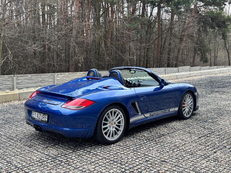 Porsche Boxster 987.2 SPYDER Unikat w PL stan idealny jak nowy cały w PPF PDK
