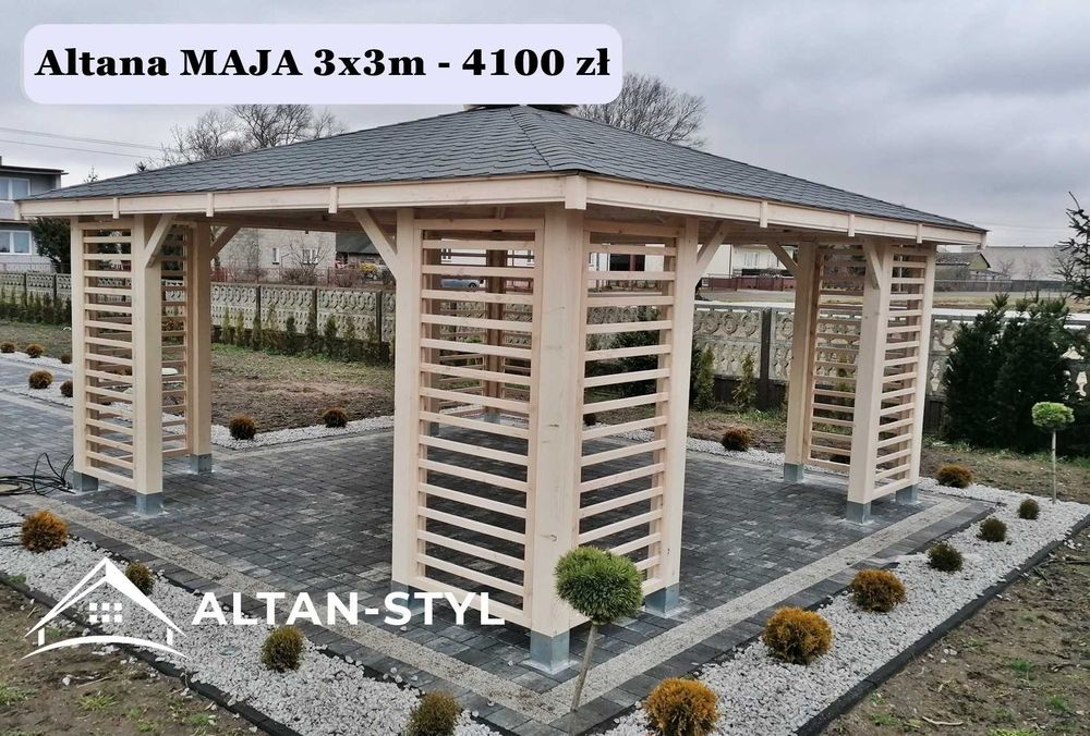 Altany, altanki, wiaty, altana ogrodowa PRODUCENT
