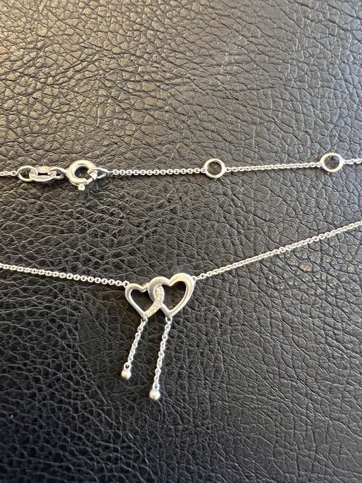 Złoty naszyjnik APART diamenty