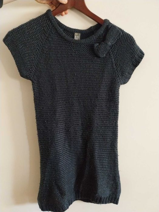 Vestido Azul, Zara Kids, 9-10 anos, 140cm