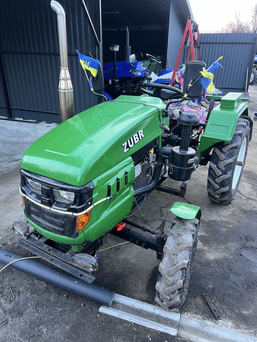 Трактор Зубр 245 , фреза на кардан, плуг. Мінітрактор , доставка