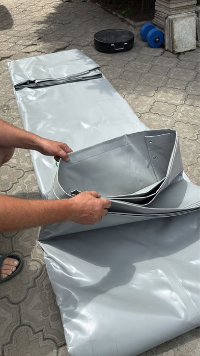 Продам тент у новому стані!!3х80м на 9м