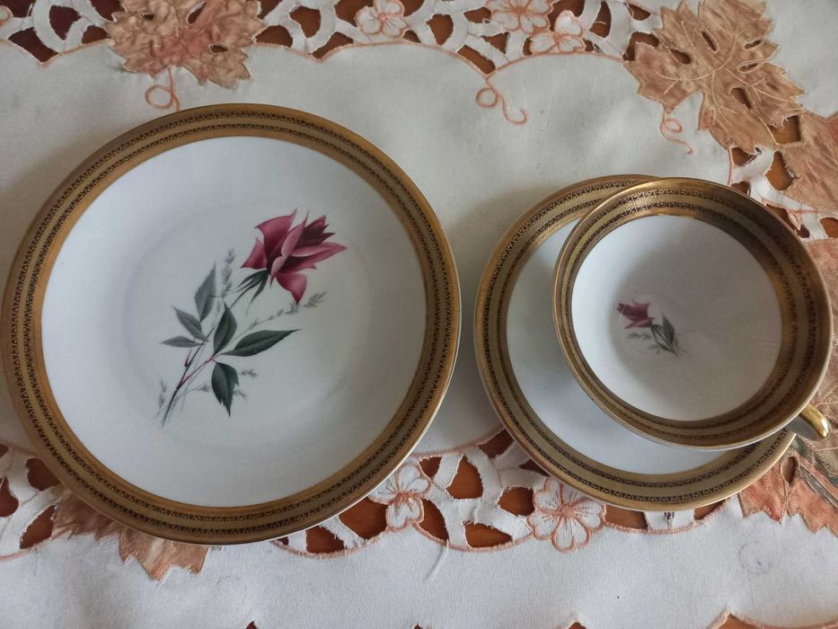 porcelana Bavaria zestaw śniadaniowy