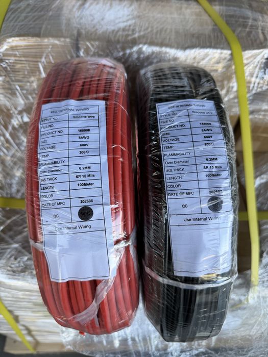 Силіконовий провід 8 AWG луджена мідь багатожильний кабель