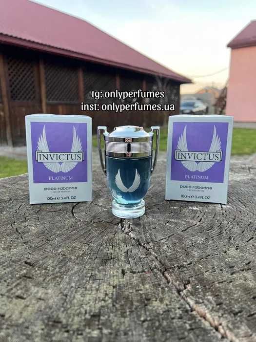 Духи мужские Paco Rabanne Invictus Platinum. Инвиктус Платинум 100 мл