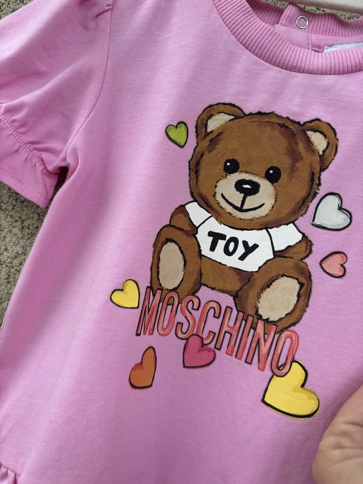 Оригінальна брендова сукня Moschino 12/18 місяців