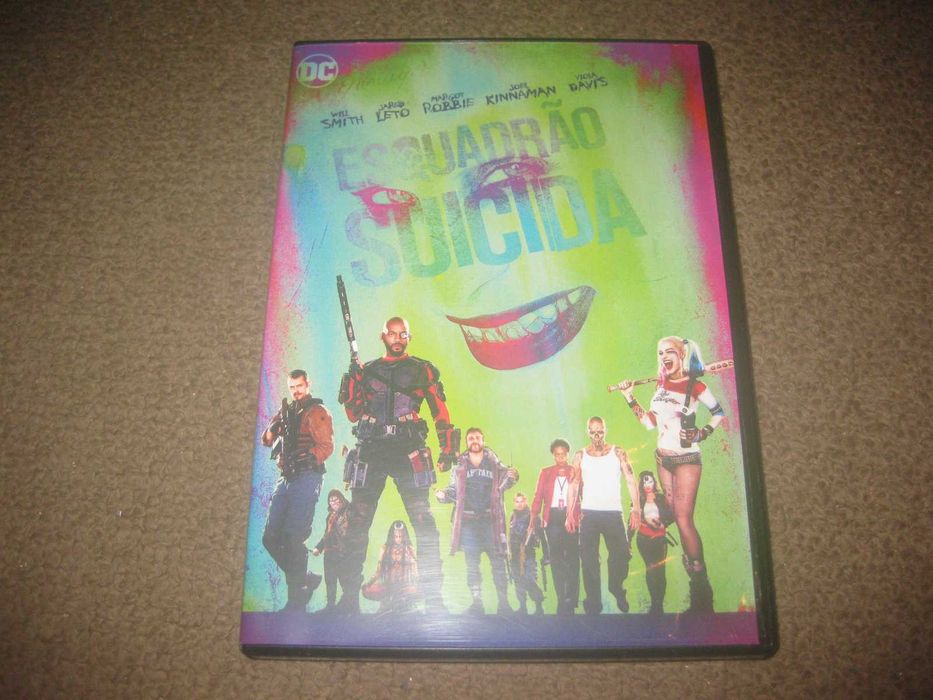 DVD "Esquadrão Suicida" com Will Smith numa Edição Especial com 2 DVDs