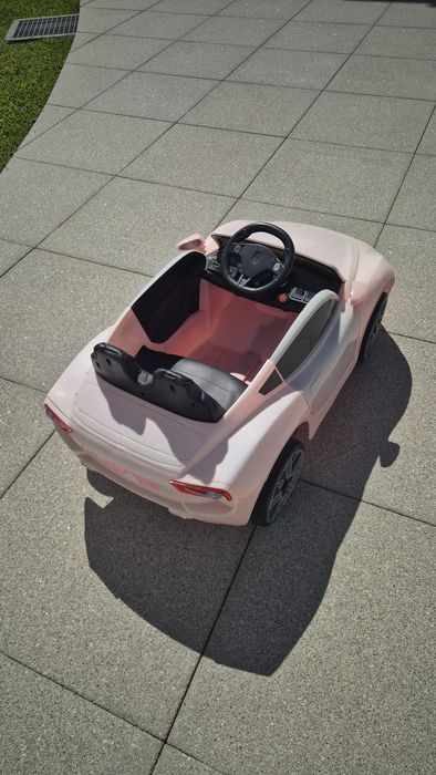 Carro Elétrico Infantil a Bateria (Rosa)
