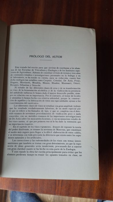 Tratado de enologia dr F A Sannino vinho vinificação