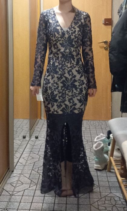 Elegancka sukienka koronkowa w roz XXS/32.Nowa.