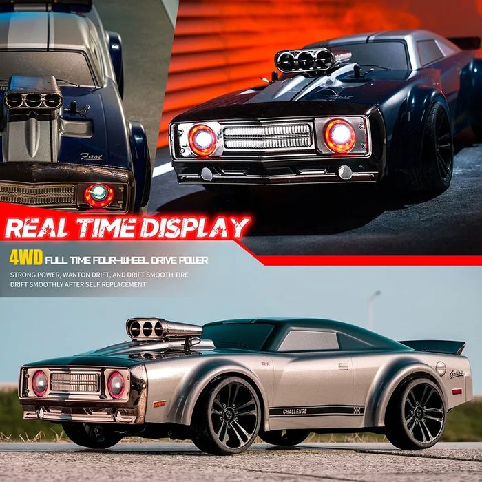 Carro RC Drift SUCHIYU SCY 16303 1/16 4WD Retro NOVO