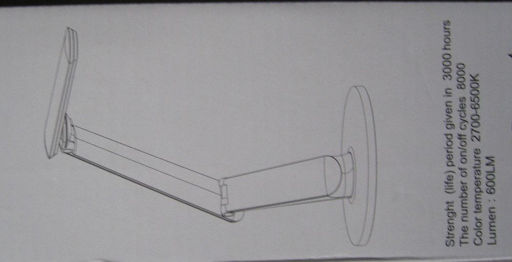 Nowa lampka biurkowa LED COSMO biała