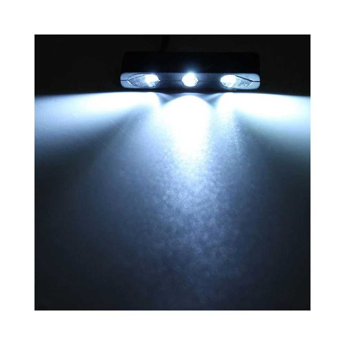 Luz LED para matrícula - Iluminação branca impermeável 12V