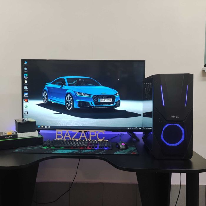 Компютер Новый Ryzen 5 5500, 16GB DDR4, Gigabyte RX 570, SSD 512GB m2