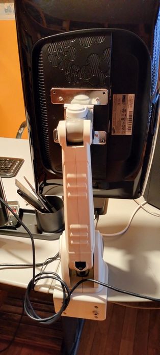 Suporte de secretária + monitor Samsung