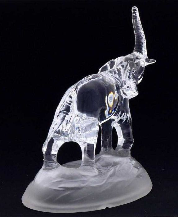 Elefante em cristal
