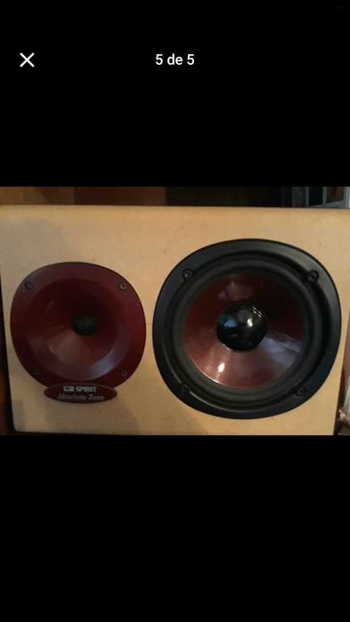 Colunas de Som Monitoras  Spirit Absolute Zero 95 watts 8ohms