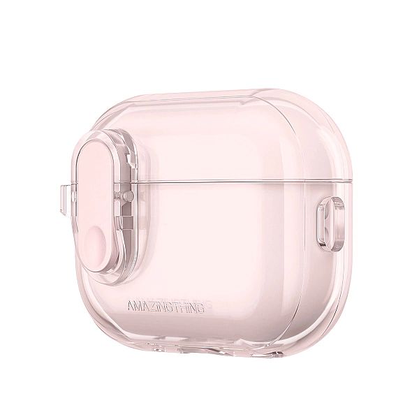Etui silikonowe AMAZINGTHING Minimal Case do AirPods Pro 2 - różowe