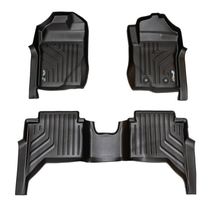 Dywaniki gumowe MAXPRO Floorliner Volkswagen Amarok Ford Ranger 2022-
