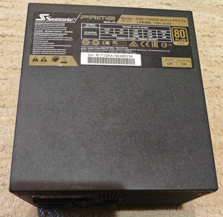 Блок живлення Seasonic Prime SSR-1300GD Active PFC F3