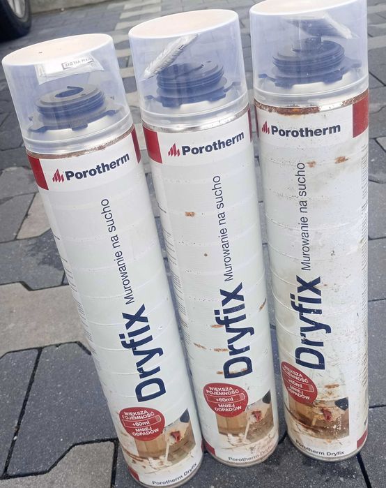 Pianoklej do murowania Porotherm Dryfix 810ml (3 sztuki)