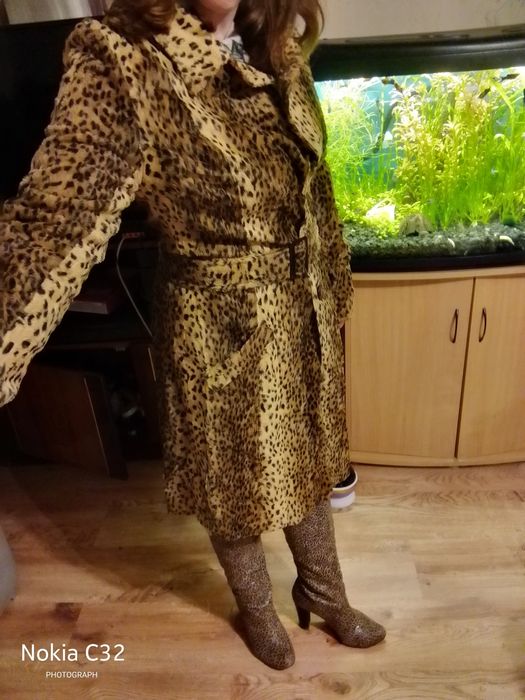 Чобітки жіночі леопардові