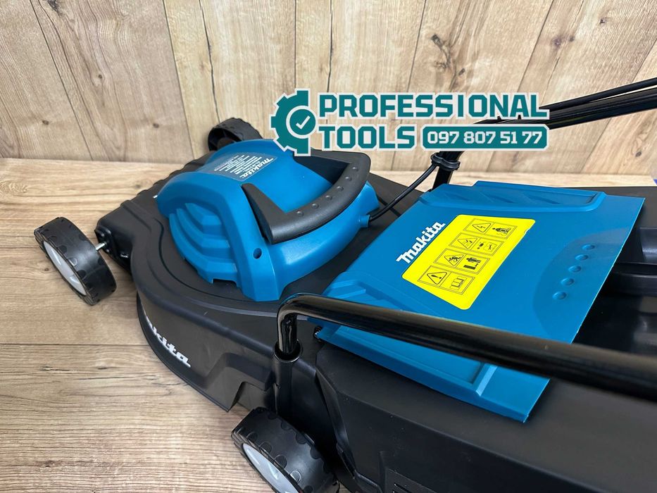 Електрична Газонокосарка Makita ELM33BL Безщіткова для косіння газону