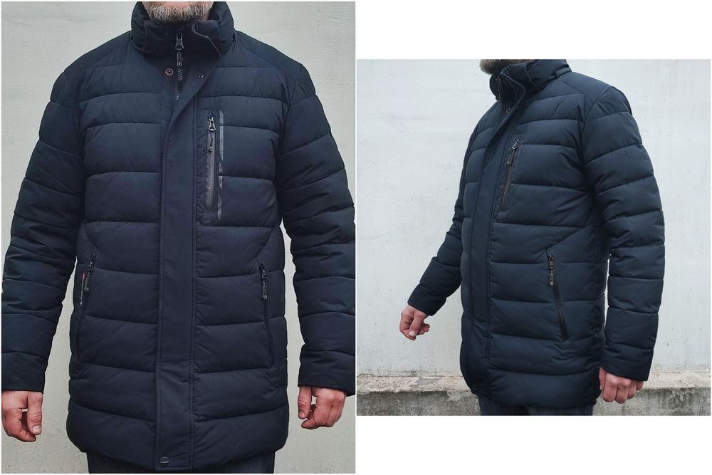 Чоловіча зимова куртка Black Vinyl