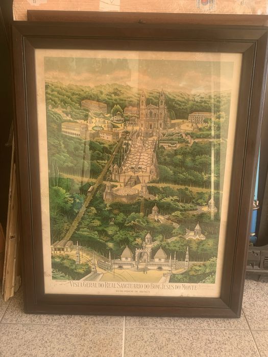 Gravura Bom Jesus de Braga