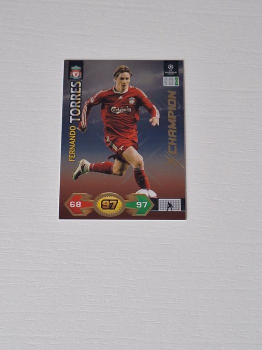 Karty piłkarskie Torres Champion Liverpool Panini CHL 2009/2010 RARE