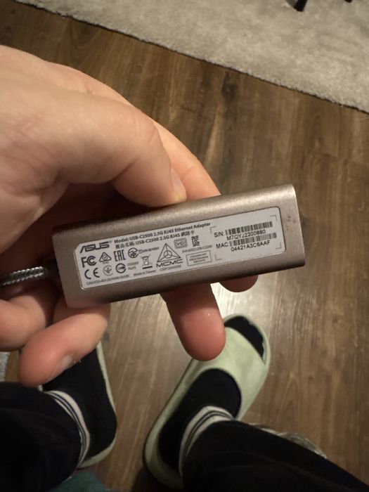 Adapter sieciowy karta sieciowa ASUS usb 2500