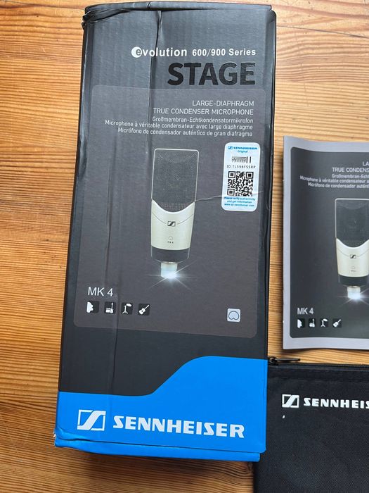 sennheiser mk4 mikrofon studyjny