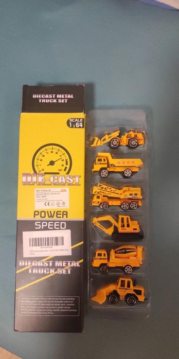 Zabawki metalowo- plastikowe Die-Cast 1:64