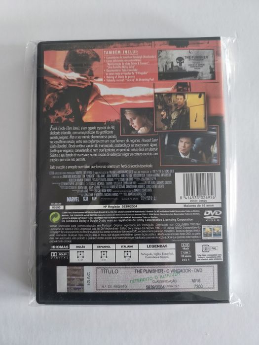 DVD The Punisher O Vingador