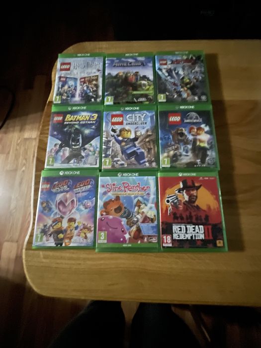 Gry Xbox One 9 szt