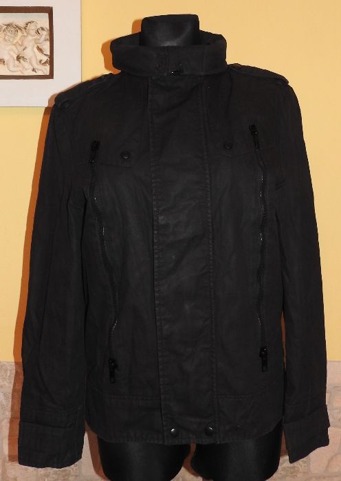 Kurtka jesień/wiosna czarna H&M rozm. 46