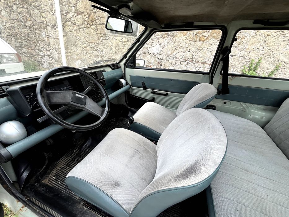 Fiat Panda 750 1986 - não anda, para peças ou restauração