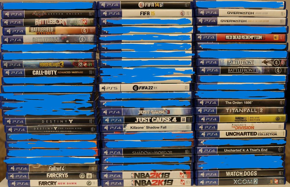 Диски PS4, PS3, Xbox One, Xbox 360, steelbook (стілбуки)