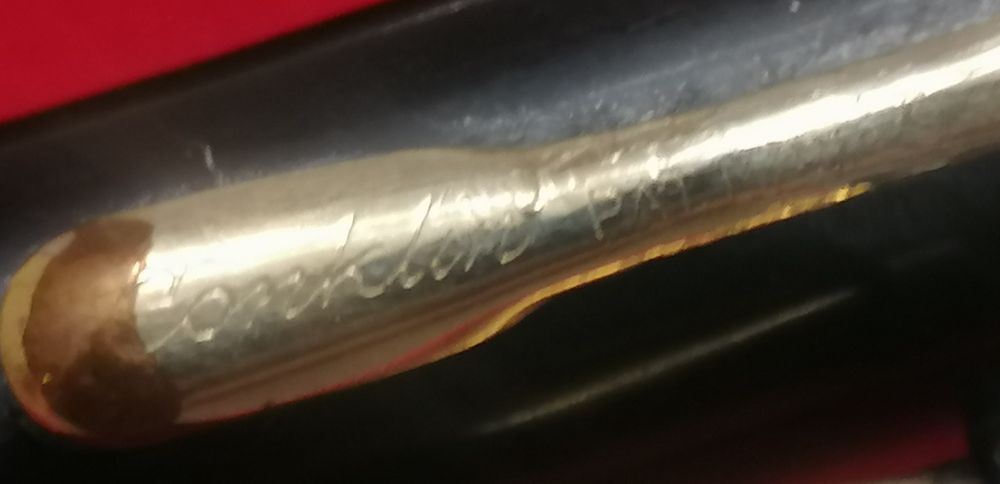 canetas aparo ouro 18k antiga konklin toledo